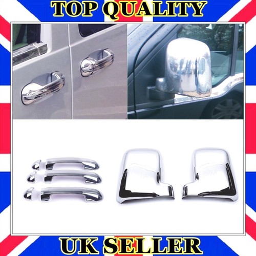 Chrome mirror cover abs 3 - chrome,
