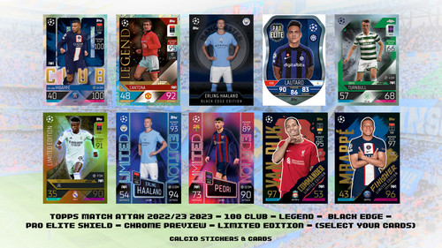 Topps match attax 2022 100 - topps, 2022/23