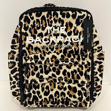 Marc Jacobs Leopard Print Backpack 