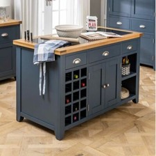Kitchen Island Black Granite