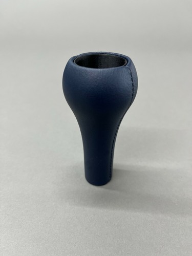 Midnight blue leather - blue,