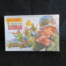 MATCHBOX  MODELS.P-6001.GERMAN COMBAT SOLDIERS.1;32SCALE.FACTORY CELLOPHANE SEAL
