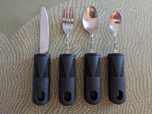 Arthritis cutlery set easy - cutlery,