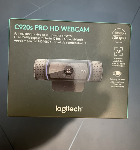 Logitech c920s pro - c920s, webcam