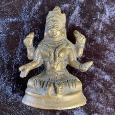 Hindu Goddess Lakshmi  Bronze Figure