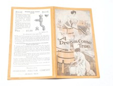 A Dream Come True Penberthy Injector Co Detroit MI 1920's Foldout Booklet 