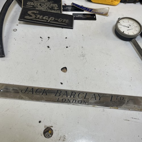 Jack barclay ltd plaque - ltd,