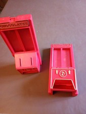 A Pair of Vintage Mid 1970's Peter Pan Chocolate Dispenser Made In England