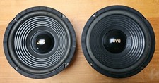 JVC CS-F10 In Car Audio Subwoofer Speakers Max 300W, 4 Ohm. 230mm Diameter.