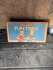 Vintage Raleigh Boxed Unused Kids Fun Trike 45081 “RARE NOS” Tricycle Bike |