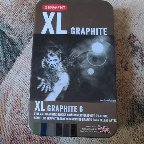 Derwent graphite 6 blocks - derwent, xl