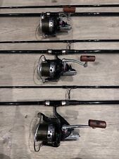 Diawa tournament ISO 5000QD and Greys X-flite 50+ 12.6” 3lb rods.