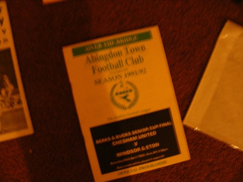 1992 chesham utd - chesham, v