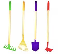 JustForKids Kids Garden Tools Set, 4 Pieces