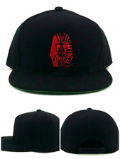 Last Kings New Death Face Logo Pharaoh King Tut Black Red Era Snapback Hat Cap
