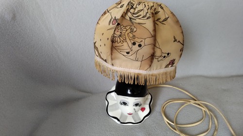 Vintage pierrot clown table - pierrot,