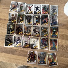 Huge Topps Chrome Marvel 2025 Card Bundle, Inserts And Base. 27 Cards