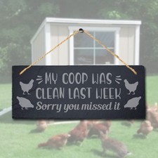 My Coop Was Clean Last Week