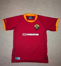  AS Roma Kids Shirt, Totti #10, Mazda Sponsor, Excellent Condition