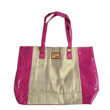 Lipsy London Hand Bag Pink Faux Leather Uk Women's Size 19" x 13" x 4.5" FF531