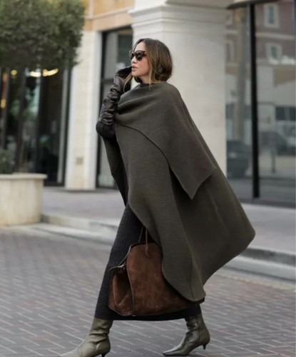 Zara asymmetric wool blend - zara,