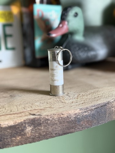 Gambore white gold keyring - keyring,