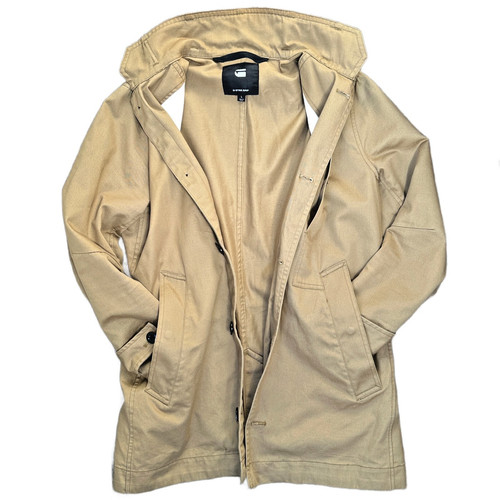 Star raw garber trench - garber, coat