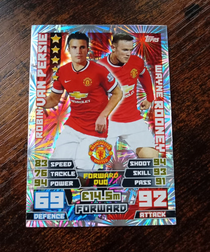 Topps match attax 2014 van - topps, 2014-15