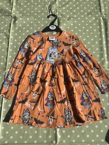 Halloween bluey girls - girls, dress