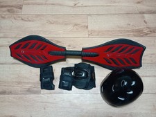 Ripstik Casterboard with Helmet Knee and Wrist Guards Size Small Used