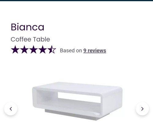 Dfs bianco gloss white coffee - gloss,