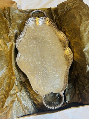 Viners silver plated footed - silver,