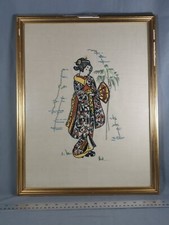 Vintage Geisha Cross Stitch