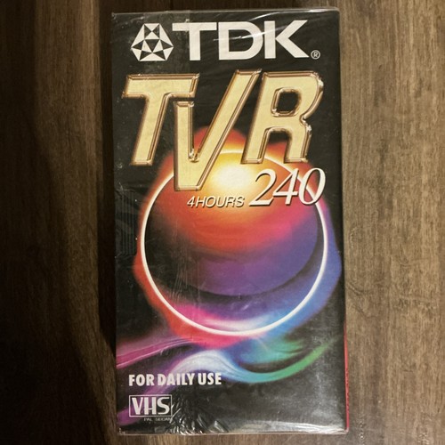 Tdk tvr vhs tapes - tapes, video