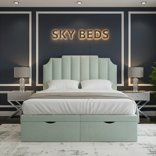 Lama pane art deco divan - lama,