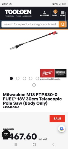 Milwaukee m18 fuel 18v - milwaukee,