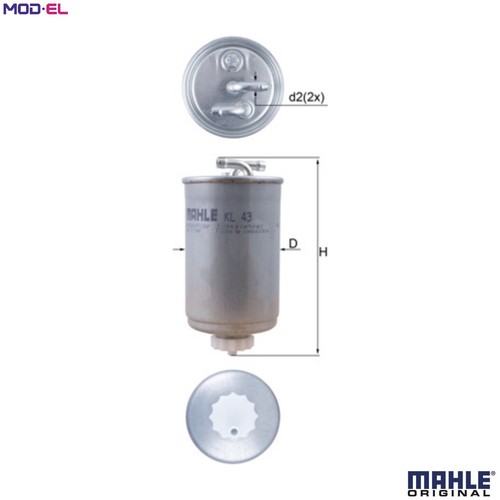 Fuel filter for land - filter,