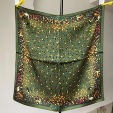 100% Pure Mulberry Silk Multicolour Large Silk Scarf - Collection I