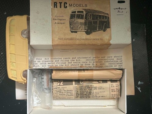 Kit bus rtc models commer - models,