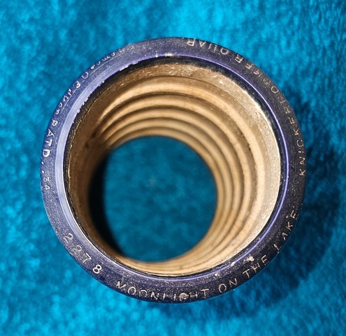 Edison blue amberol - blue,