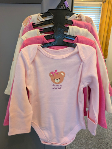 Pack girls pink white - &,