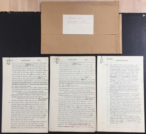 Original beryl reid scripts - original,