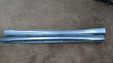 VAUXHALL VECTRA C SRI 5 DOOR SIDESKIRT PAIR SILVER LIGHTNING 163/4AU/GBJ 2002-05