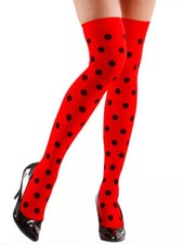 Polka Dots Knee Thigh High Stockings Socks Cosplay Party Over The Hosiery Opaque