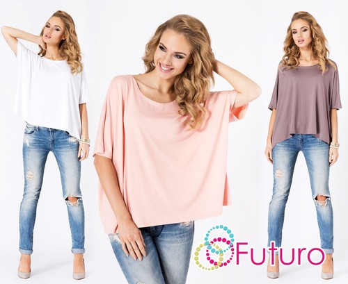 Ladies trendy top loose - ladies, fit
