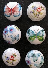 Shabby Chic 'Romantic Fleur' - Handcrafted Door Knobs 