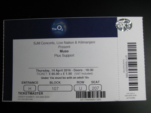 Muse london 14 04 2016 - muse,