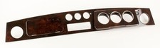 Classic Mini MPi wood dashboard burr walnut 3 clock + 3 w/chrome dash RHD new