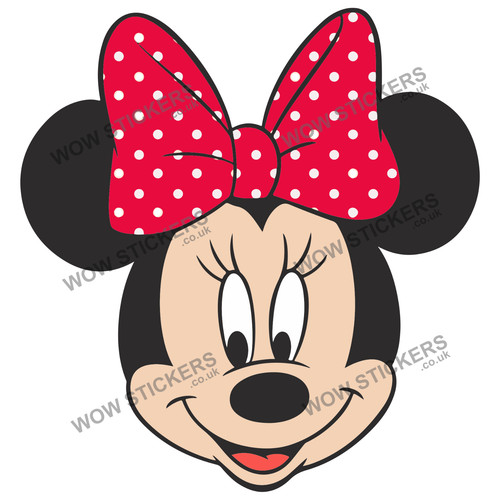 Mini mouse head - mini, (a)