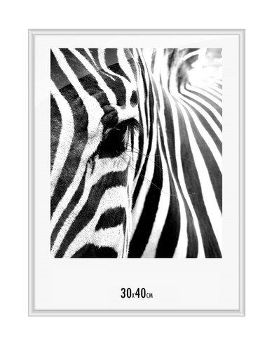 Photo frame 30x40cm aluminium - photo,
